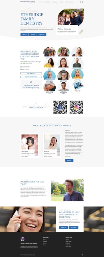 Project image from DOYJO’s Etheridge Family Dentistry case study