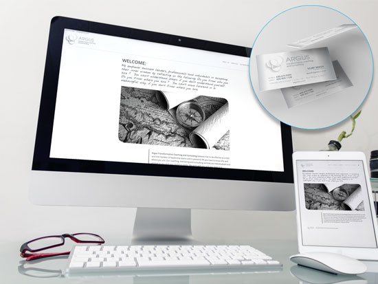 Project image from DOYJO’s Argus Coaching & Consulting case study